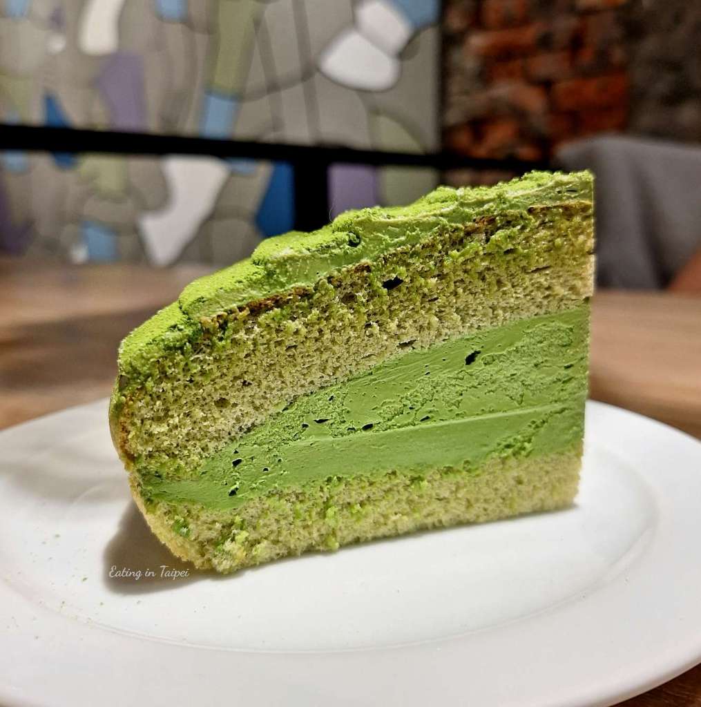 Heritage Bakery and Cafe Matcha Boston Pie