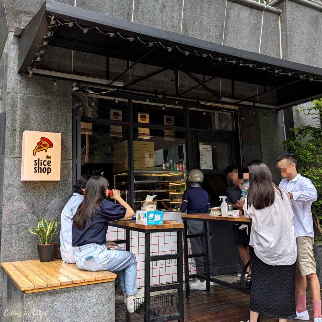 The Slice Shop outside